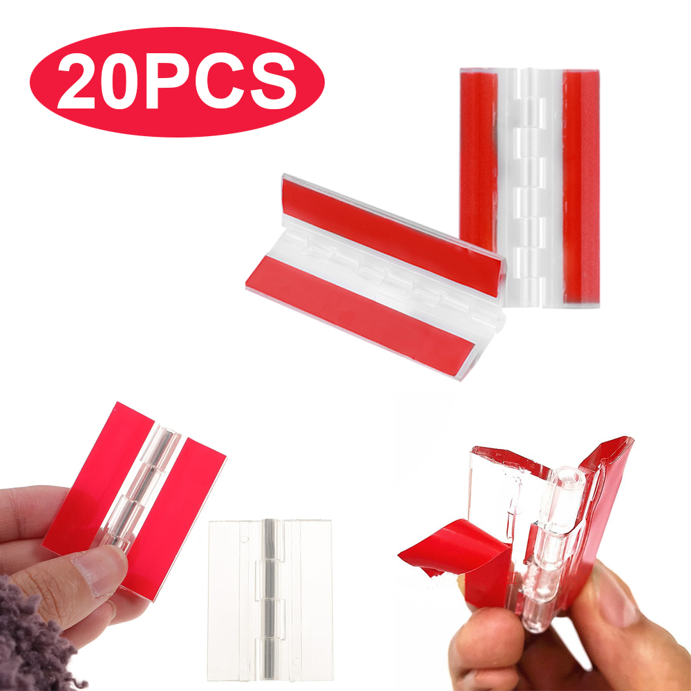 Furniture Hardware Replacement Parts - 10/20Pcs Folding Hinges Acrylic Transparent Hinges