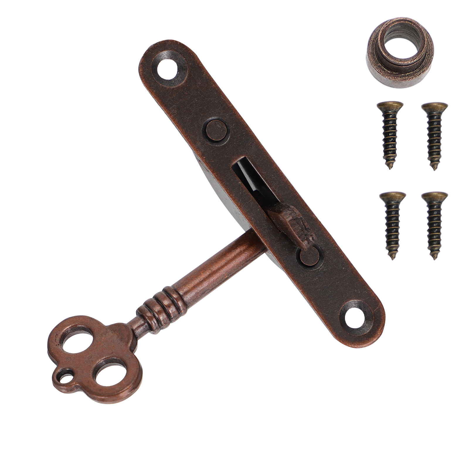 2Set Vintage Copper Iron Lock  - Furniture Hardware Vintage avis et prix