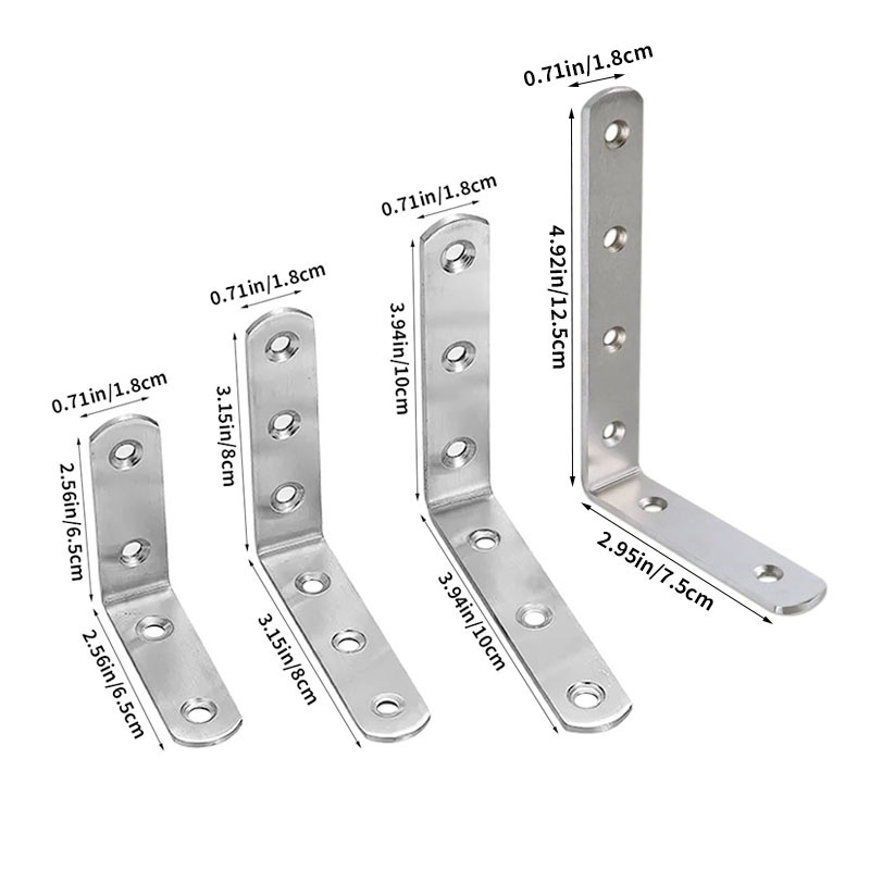 4pcs right angle brackets, L-s - Used Furniture Hardware avis et prix