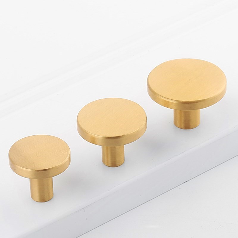 Round Brass Kitchen Cabinet Dr - Furniture Hardware Pulls avis et prix