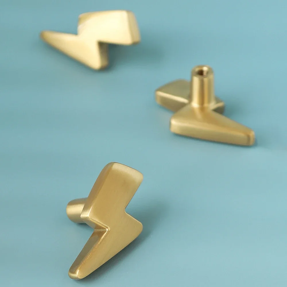 Lightning Design Brass Cabinet - Unique Furniture Hardware Pulls avis et prix