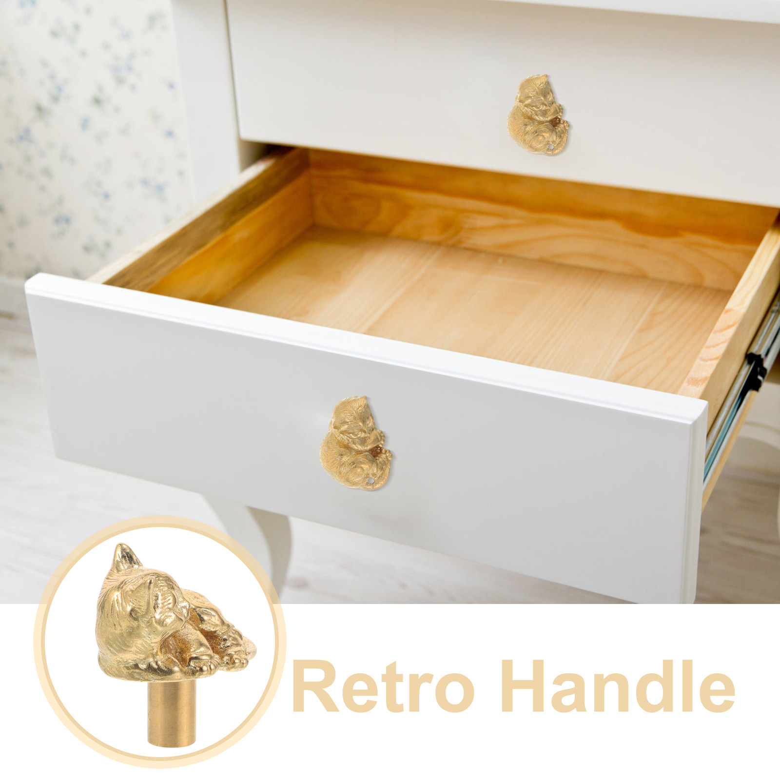 Unique Brass Door Handle Vinta - Unique Furniture Hardware Pulls avis et prix