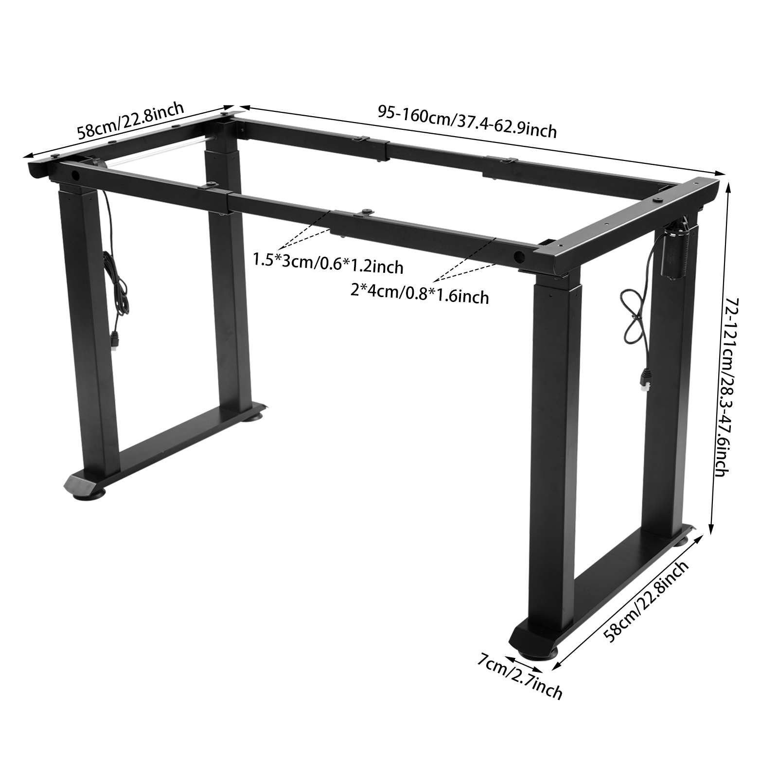 58W DC 24V 4A 4-Legs Standing  - Furniture Quality Control avis et prix