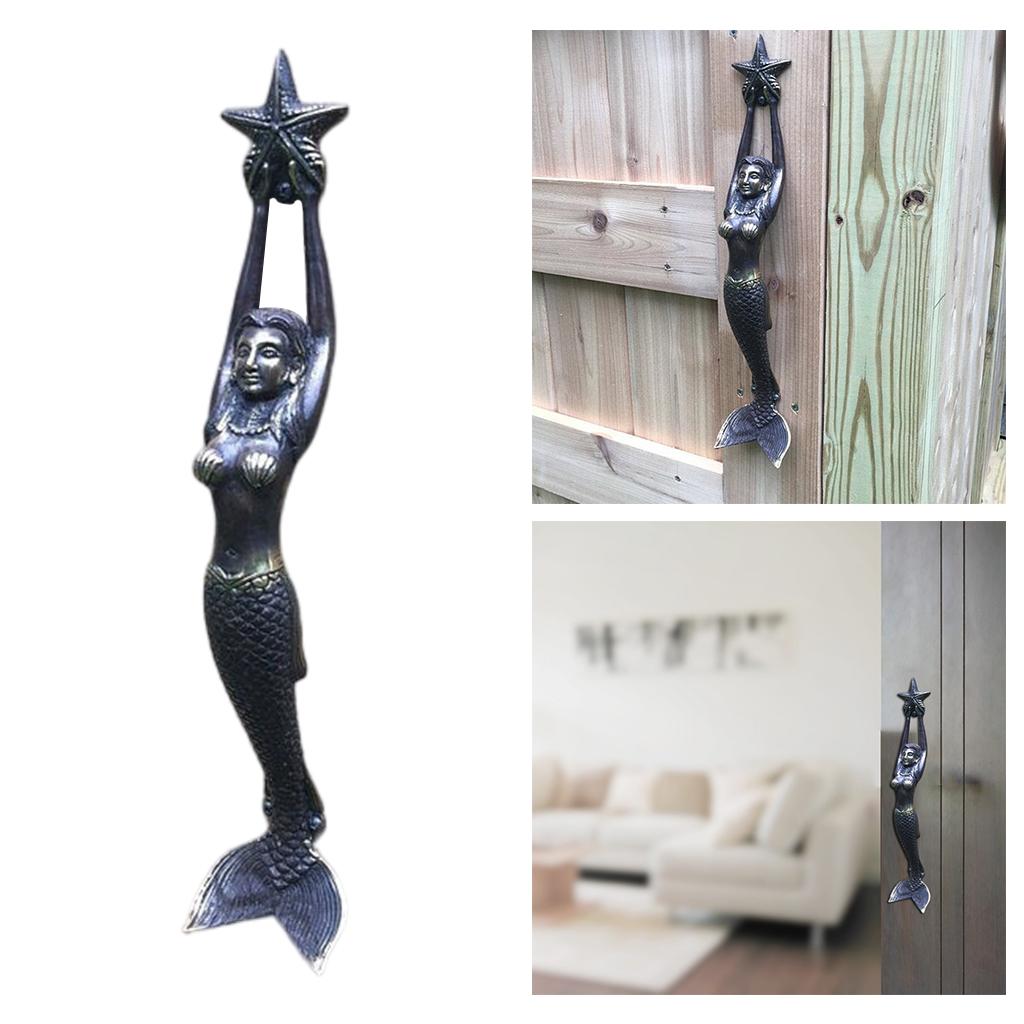 Antique Resin Mermaid Cabinet  - Furniture Hardware Vintage avis et prix