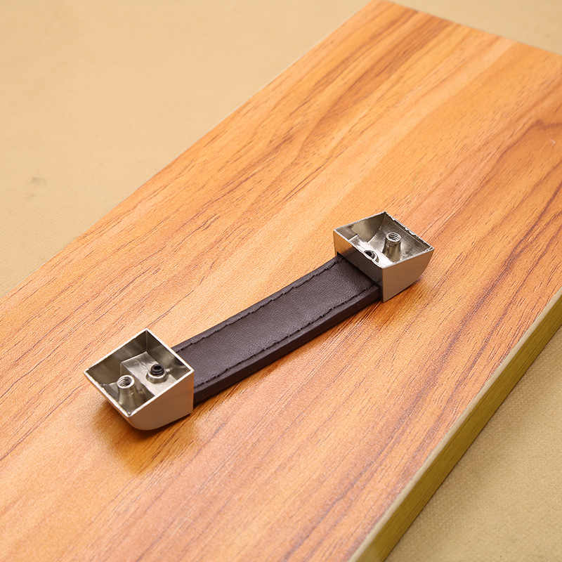 Modern High-grade Leather Hand - Vintage Furniture Hardware Pulls avis et prix