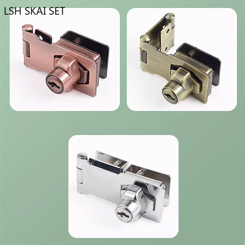 No-punch Glass Door Lock Store - Furniture Hardware Store avis et prix