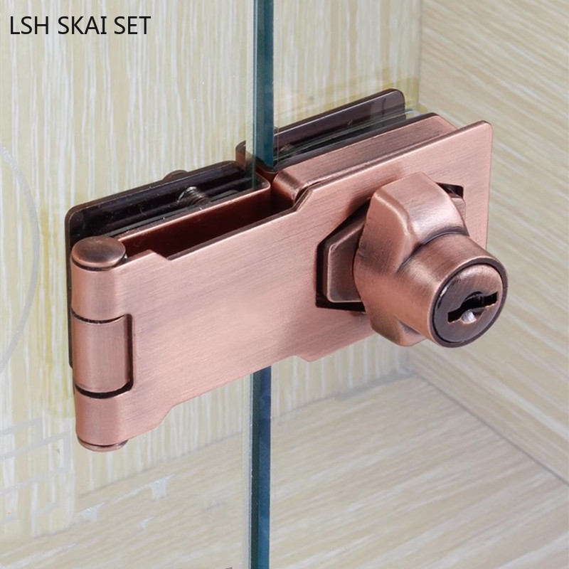 No-punch Glass Door Lock Store - Furniture Hardware Store avis et prix