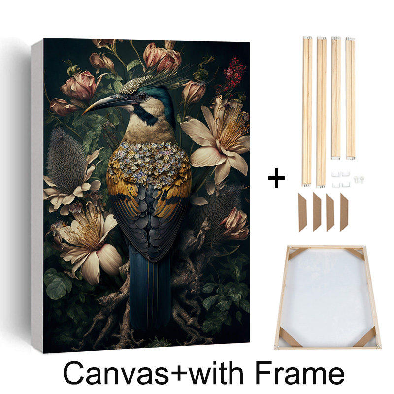 Retro Flower Bird Posters and  - Furniture Paradise & Hardware Ghaziabad avis et prix