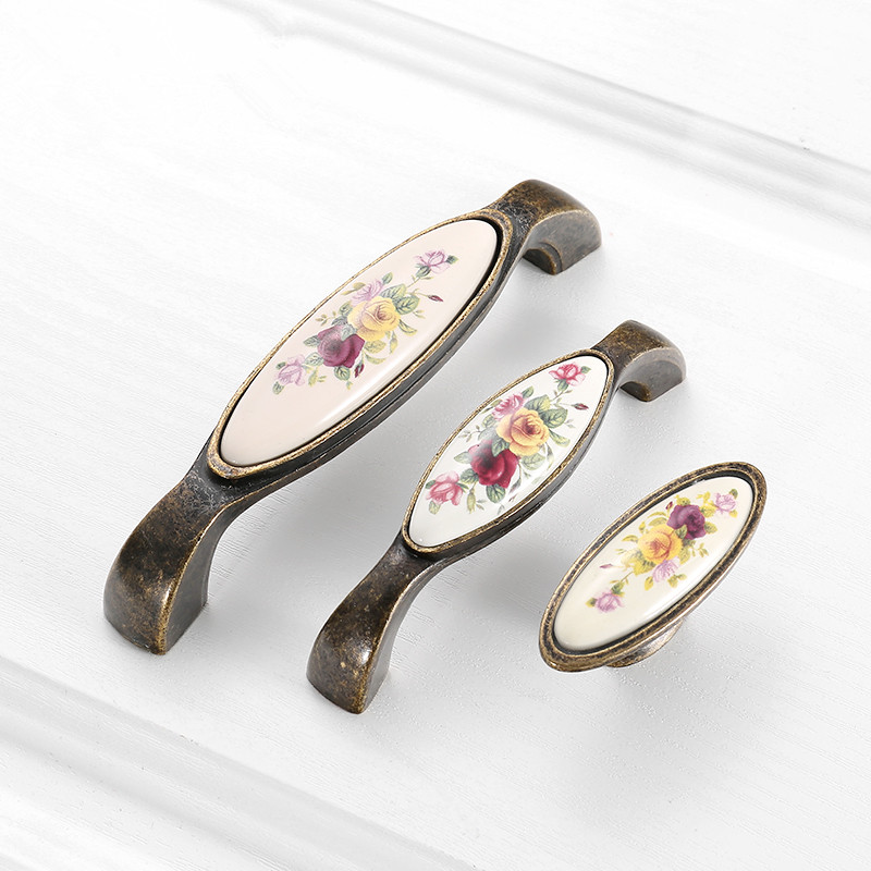 Vintage Ceramic Handle Antique - Vintage Furniture Hardware Pulls avis et prix