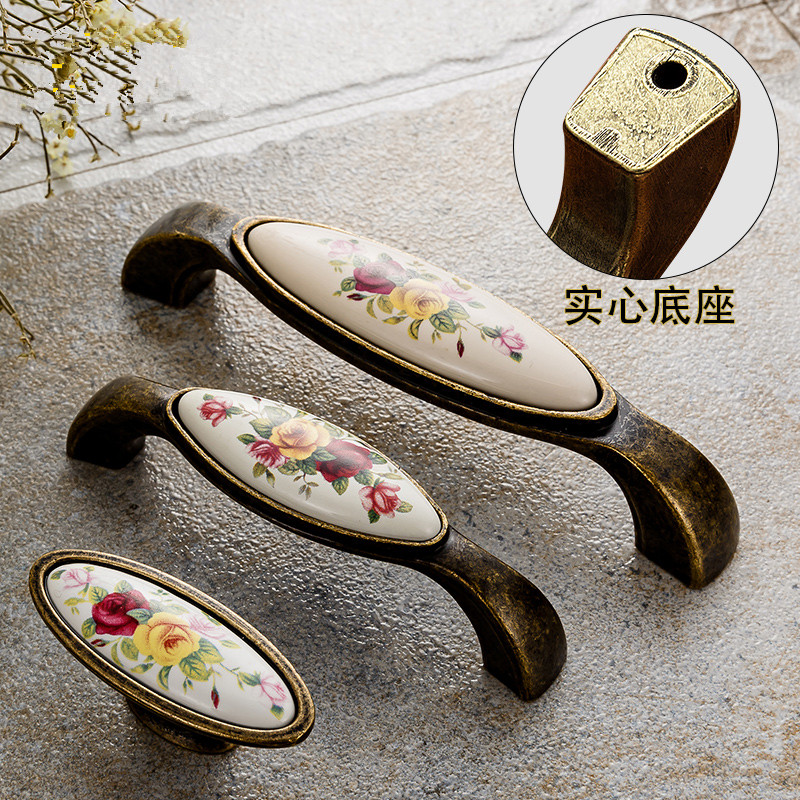 Vintage Ceramic Handle Antique - Vintage Furniture Hardware Pulls avis et prix