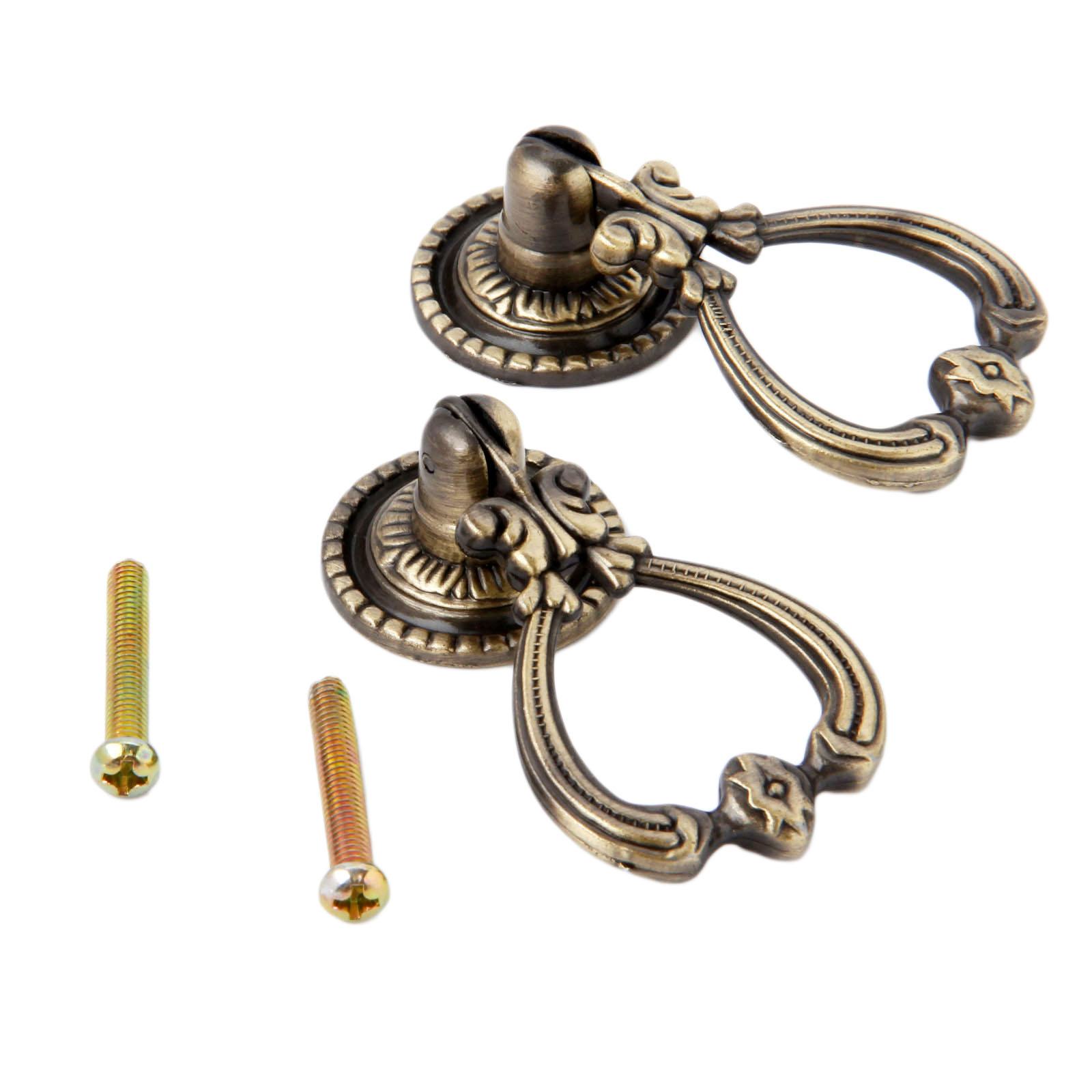 2PCS 60mm Vintage Zinc Alloy H - Vintage Furniture Hardware Pulls avis et prix