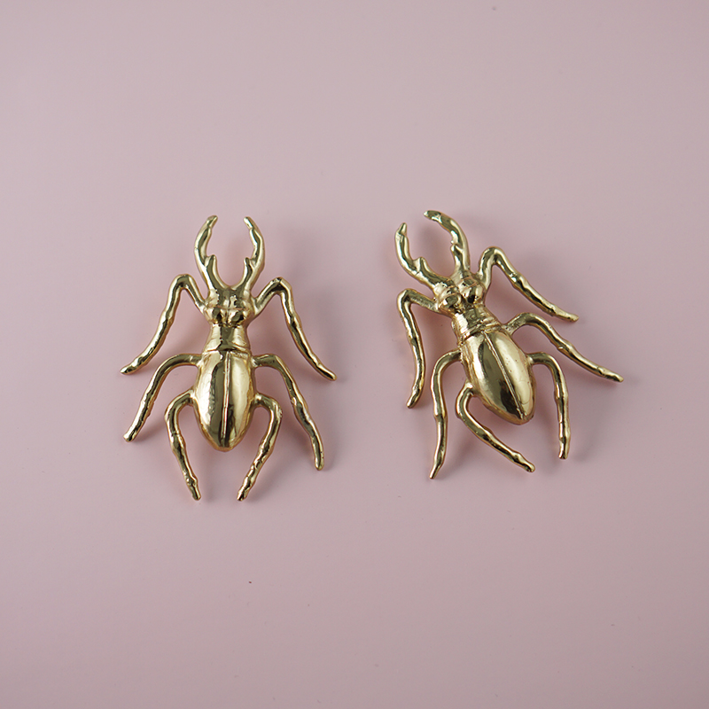 Brass Beetle Drawer Pulls Inse - Unique Furniture Hardware Pulls avis et prix
