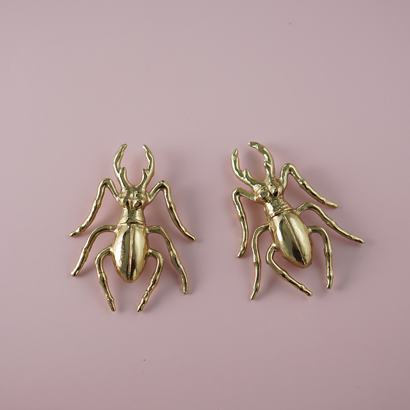 Brass Beetle Drawer Pulls Inse - Unique Furniture Hardware Pulls avis et prix