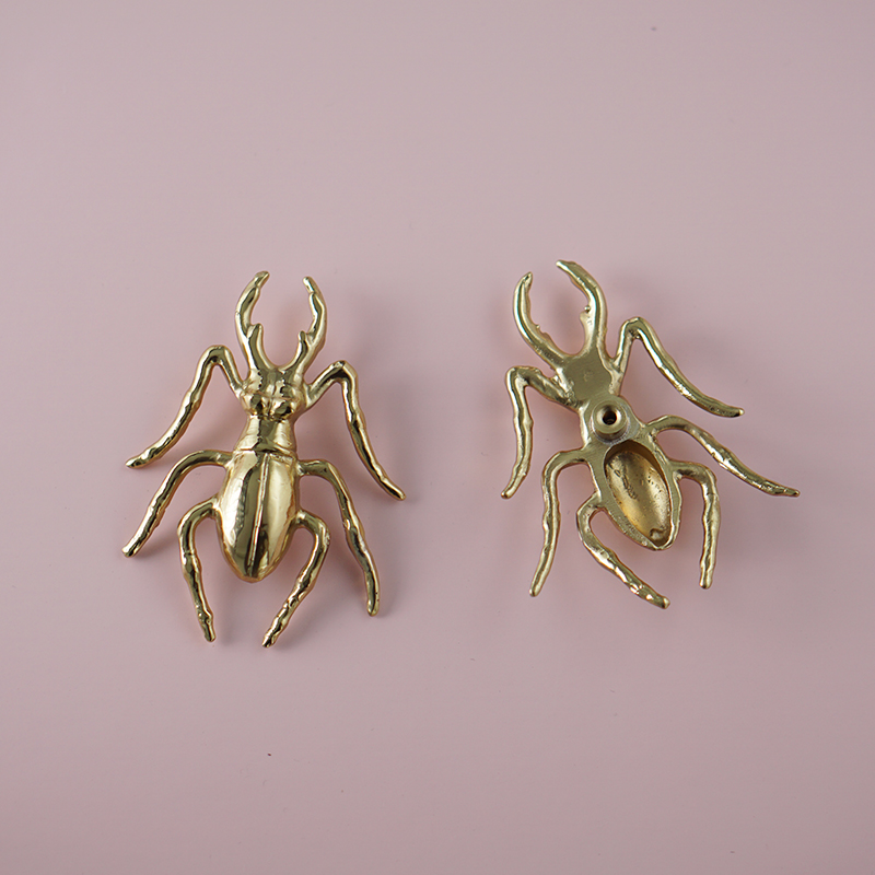 Brass Beetle Drawer Pulls Inse - Unique Furniture Hardware Pulls avis et prix