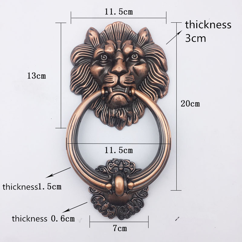 Antique Bronze Lion Head Handl - Furniture Hardware Factory avis et prix