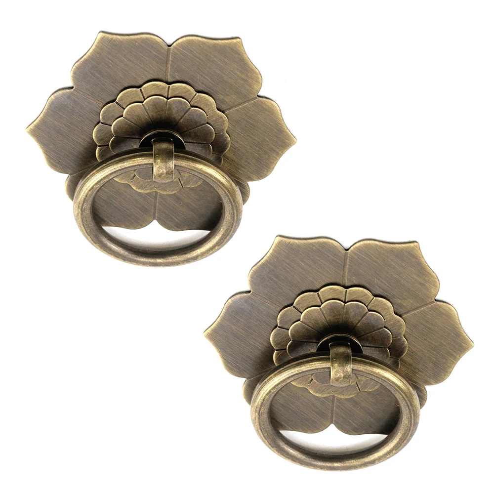 Floral Brass Cabinet Door Knob - Unique Furniture Hardware Pulls avis et prix