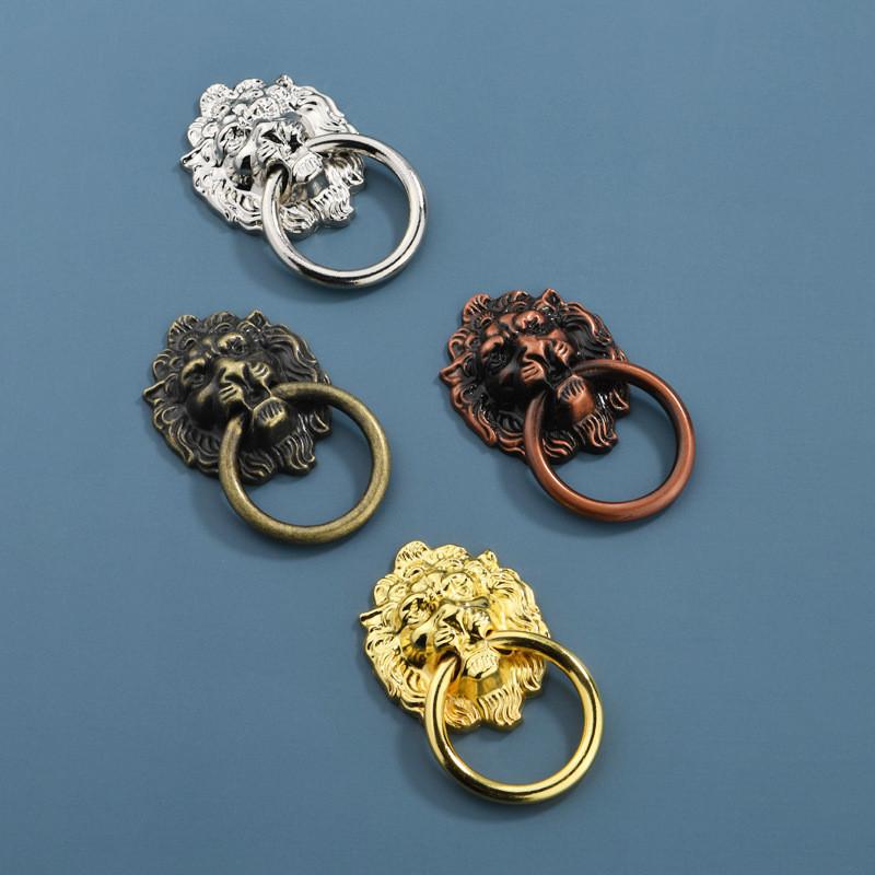4-1PC Lion Head Knob Antique B - Vintage Furniture Hardware Pulls avis et prix