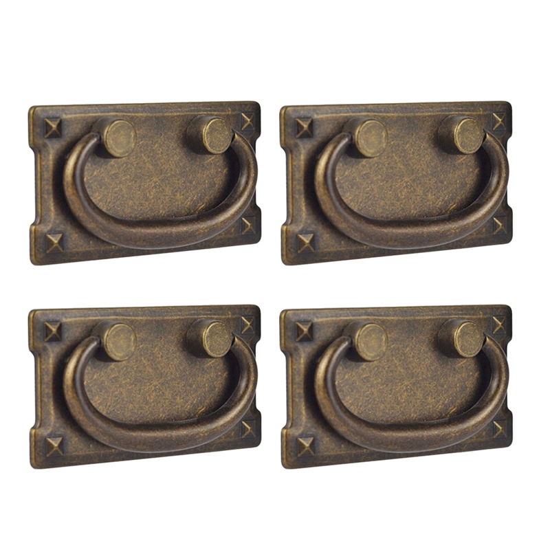 4Pcs Vintage Antique Bronze Dr - Furniture Hardware Factory avis et prix
