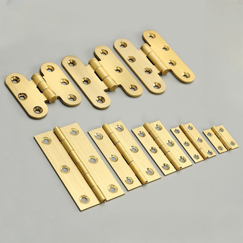 4Pcs Antique Brass Door Hinges - Furniture Hardware Vintage avis et prix