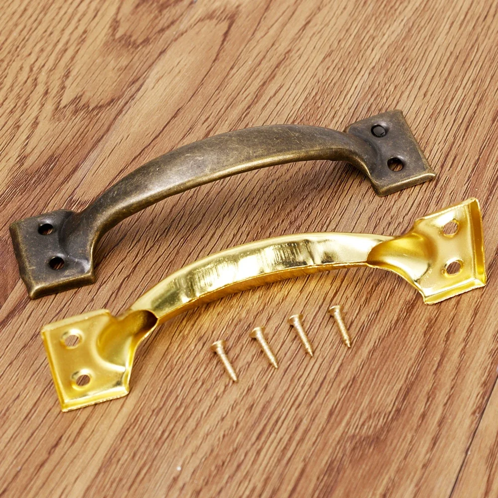 3.9/5.5Inch Bow-Shaped Iron Ha - Vintage Furniture Hardware Pulls avis et prix