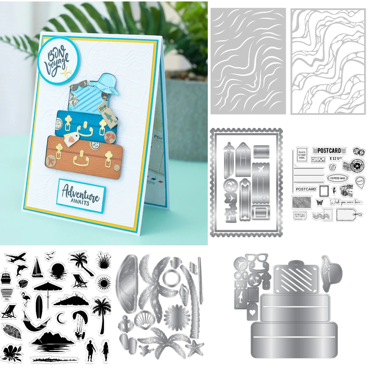Island Paradise Scene Stamp Se - Furniture Paradise & Hardware Ghaziabad avis et prix