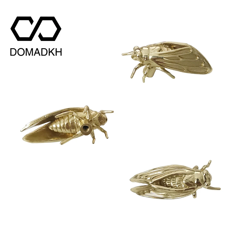 Brass Cicada Cabinet Door Knob - Unique Furniture Hardware Pulls avis et prix
