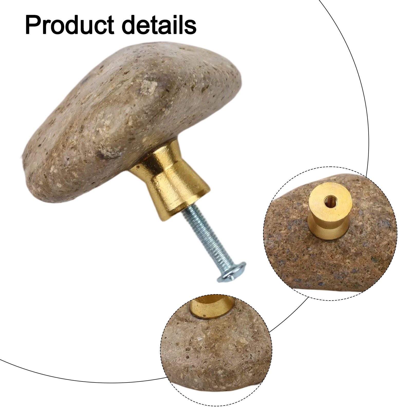 2 Pcs Unique Creative Natural  - Unique Furniture Hardware Pulls avis et prix