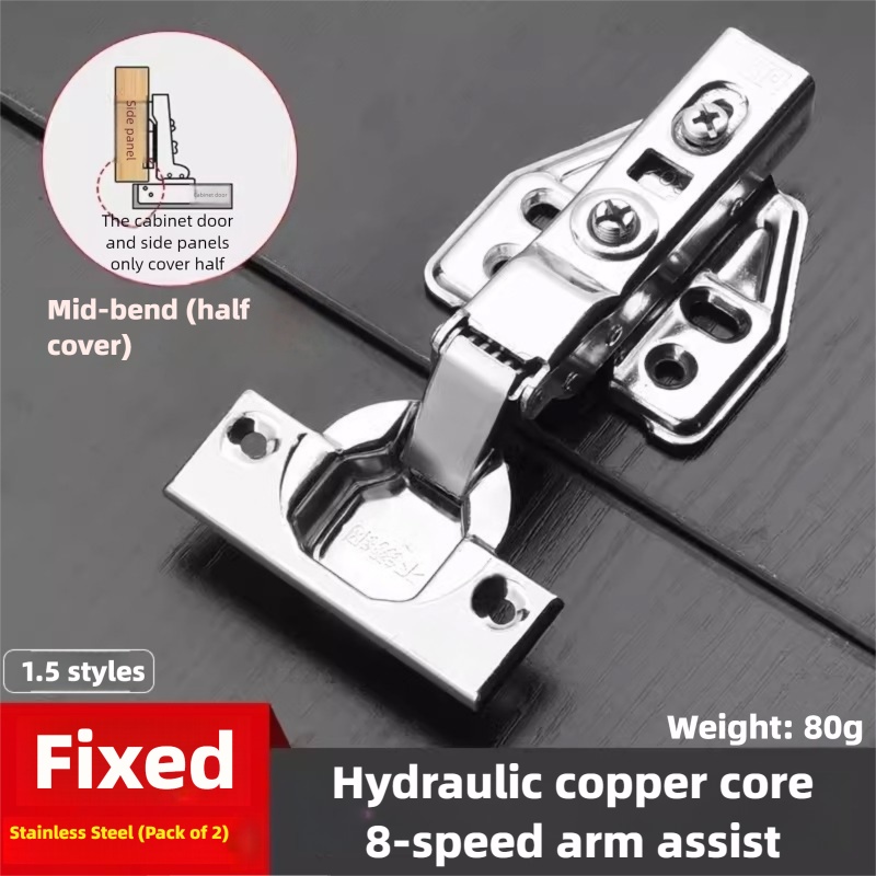 2Pcs Cold Rolled Steel Hydraul - Soft Close Hinge avis et prix