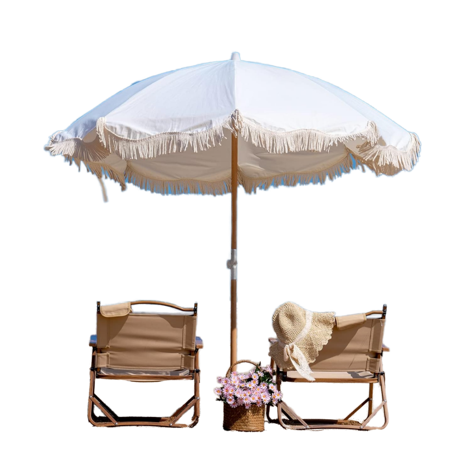 Luxury Boho Outdoor Umbrella C - Furniture Quality Control avis et prix