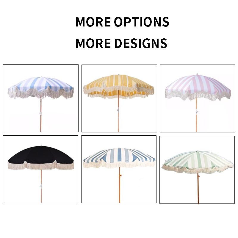 Luxury Boho Outdoor Umbrella C - Furniture Quality Control avis et prix