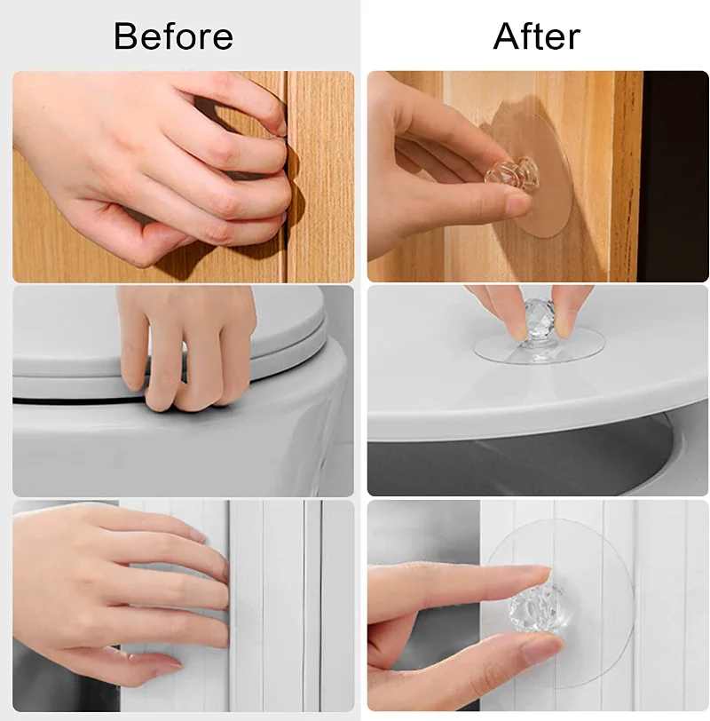 2/10Pcs Punch-free Drawer Knob - Furniture Hardware Factory avis et prix