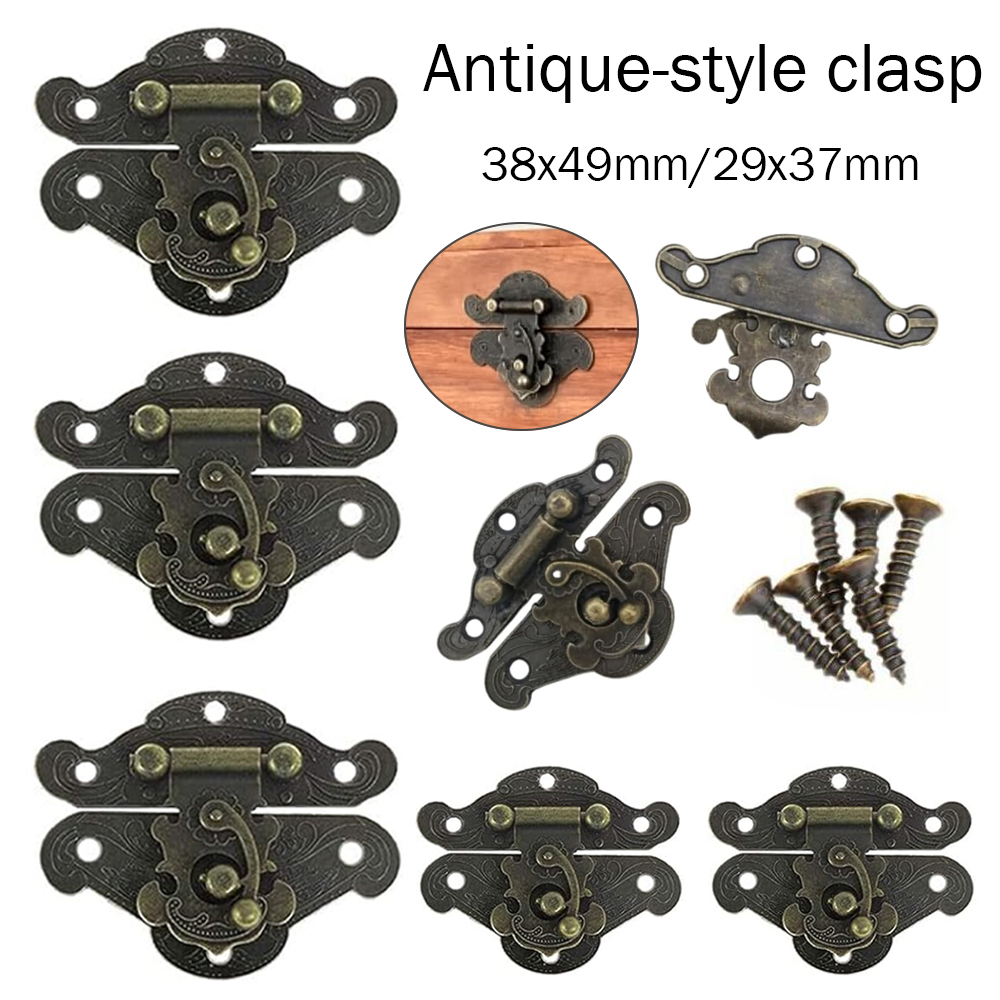 5-20pcs Vintage Metal Hasp Lat - Furniture Hardware Vintage avis et prix