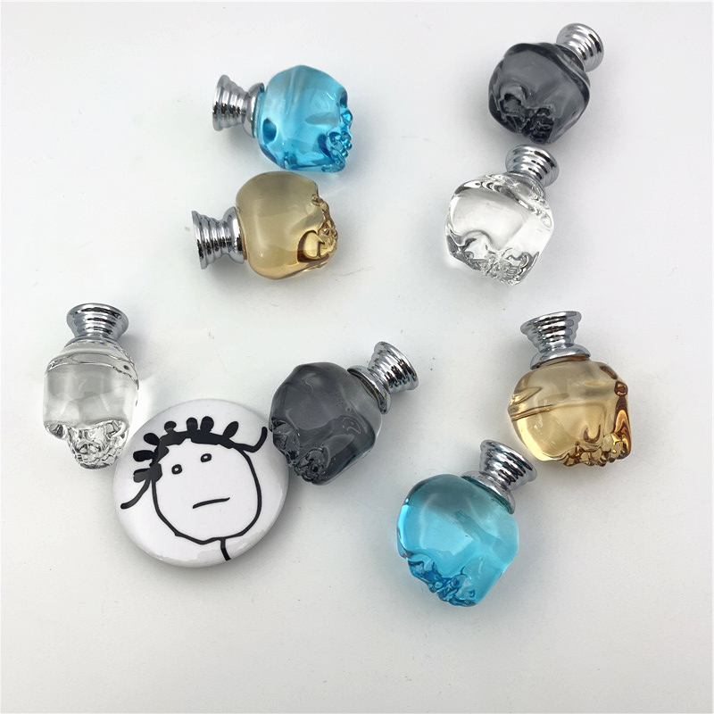 LCH  Clear Crystal Skull Shape - Unique Furniture Hardware Pulls avis et prix