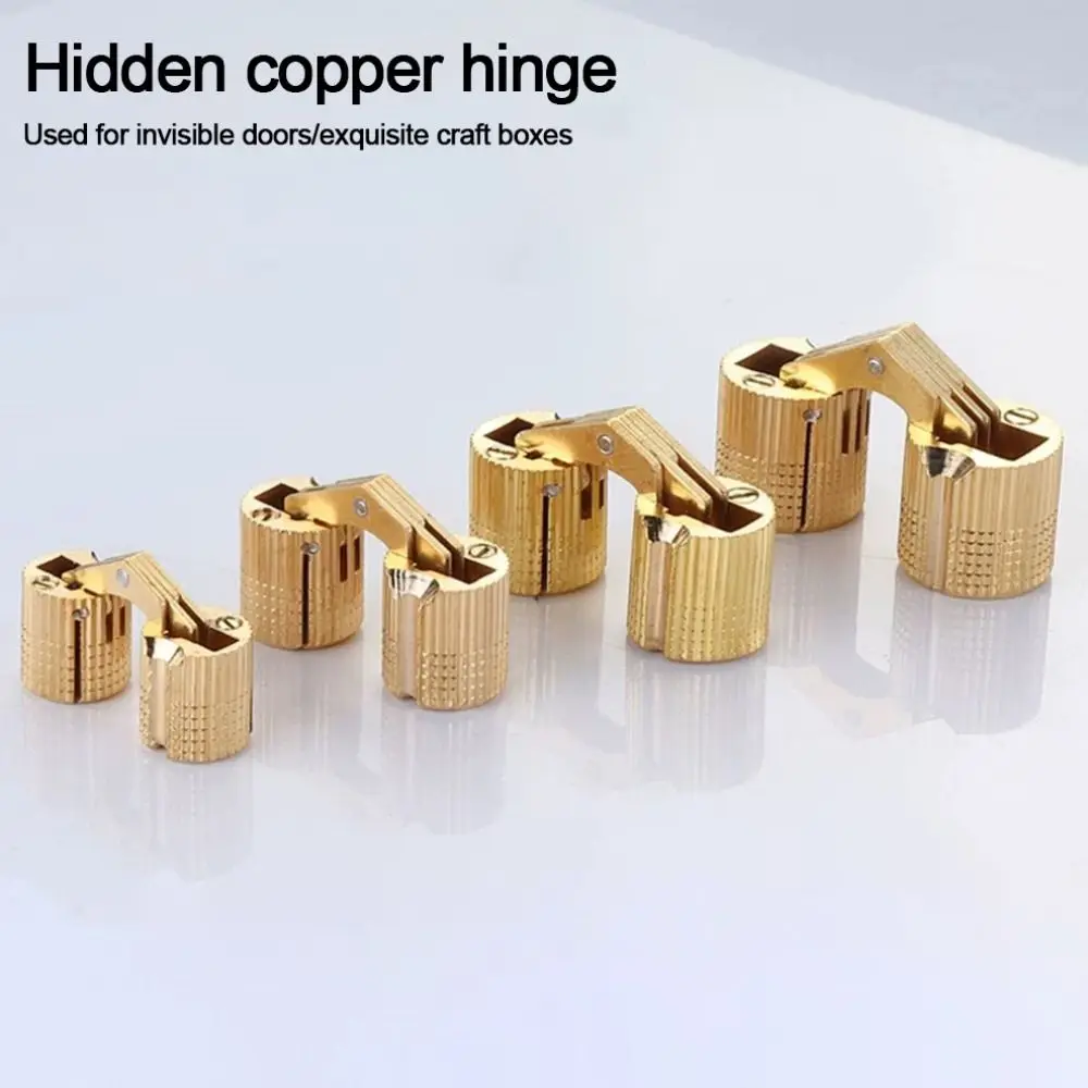 8-18mm Brass Barrel Hinges  In - Furniture Hardware Replacement Parts avis et prix