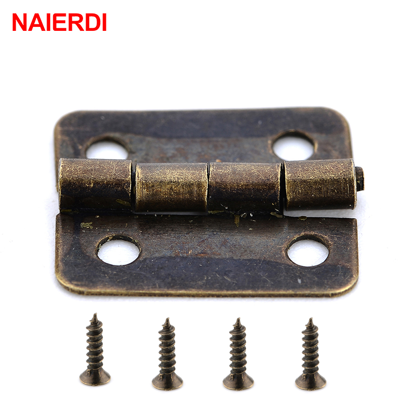 50PCS NAIERDI Antique Hinge Mi - Furniture Hardware Vintage avis et prix