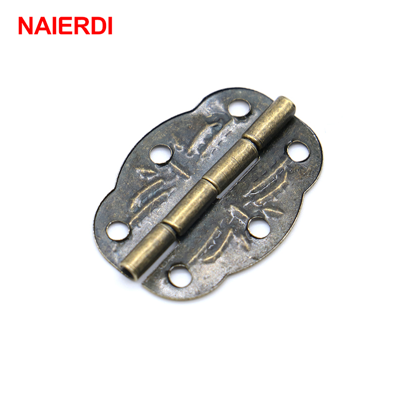 20pcs NAIERDI Bronze Hinges De - Furniture Hardware Vintage avis et prix
