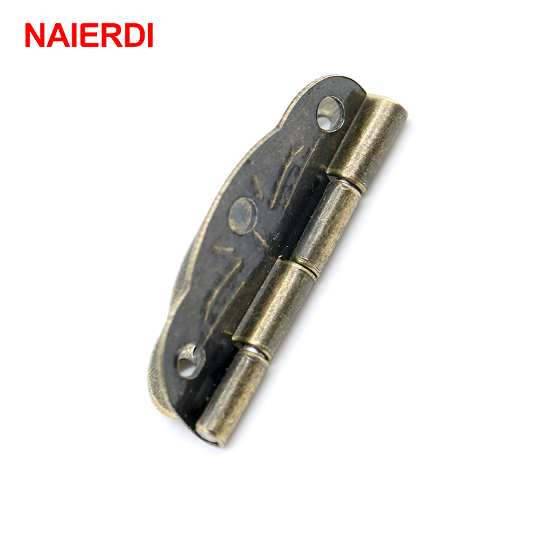 20pcs NAIERDI Bronze Hinges De - Furniture Hardware Vintage avis et prix