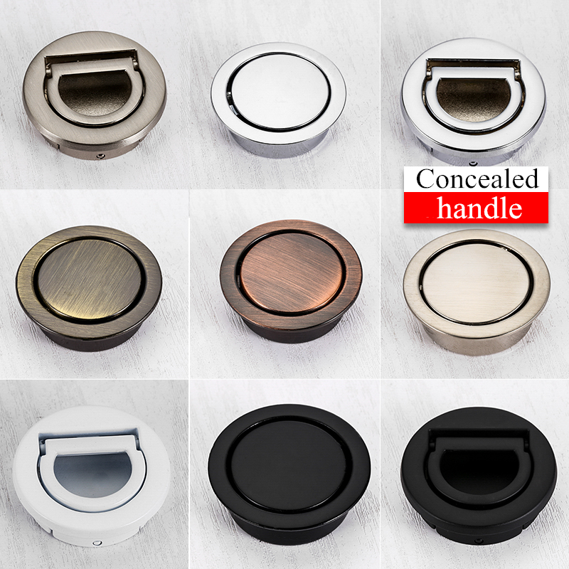 Concealed Dark Handle Hidden F - Furniture Hardware Vintage avis et prix