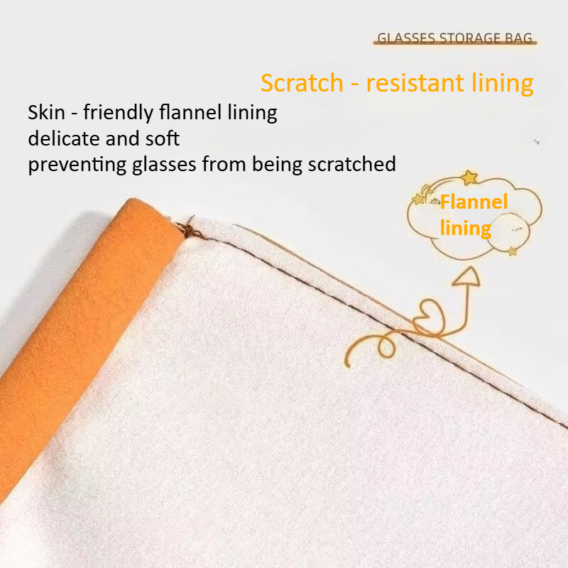 Unisex Leather Eyeglass Case P - Soft Close Hinge avis et prix