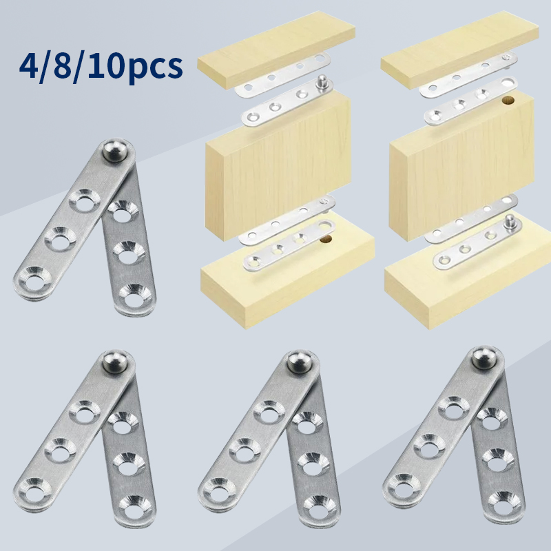 4/8/10pcs rotating hinges, use - Used Furniture Hardware avis et prix