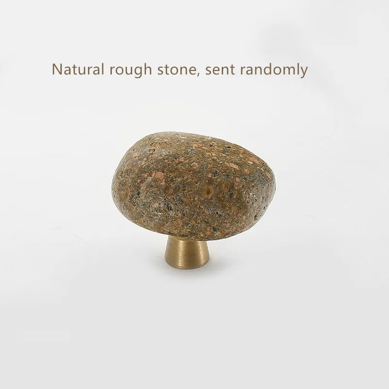 1 pc Unique Natural stone + zi - Unique Furniture Hardware Pulls avis et prix